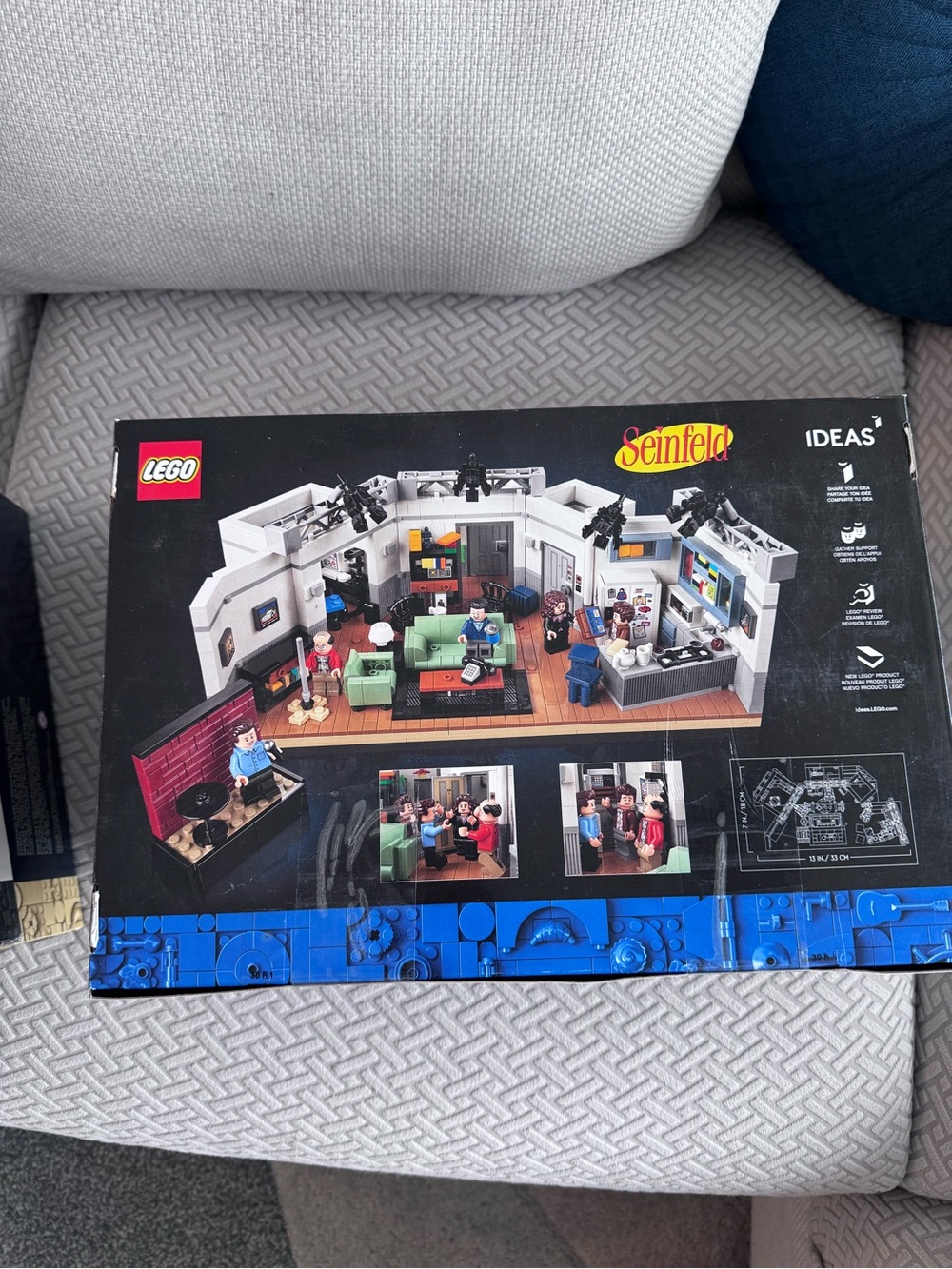 Seinfeld Lego set built once